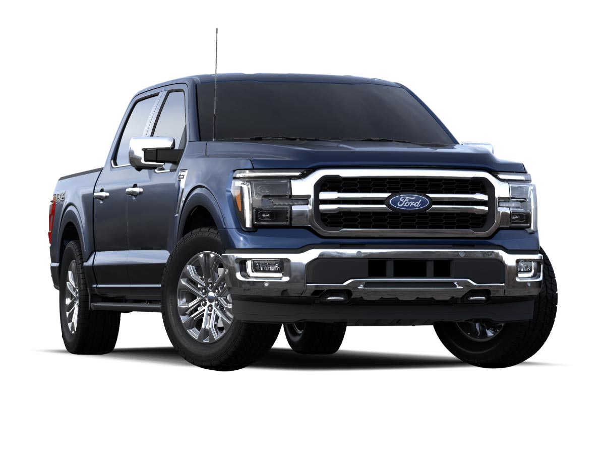 Nova F-150 na cor Azul Mônaco