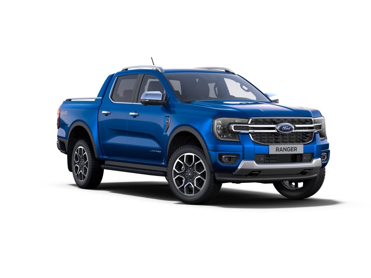 Nova Geração Ford Ranger Limited + Kit Opcional na cor Azul Belize