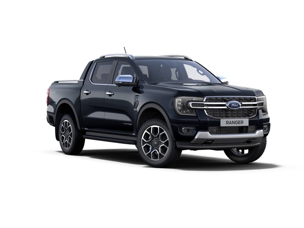 Nova Geração Ford Ranger Limited + Kit Opcional na cor Preto Gales