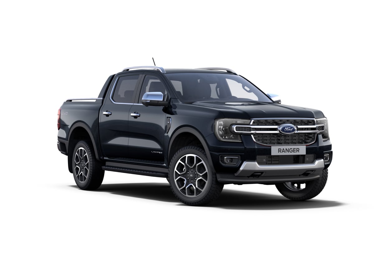 Nova Geração Ford Ranger Limited + Kit Opcional na cor Preto Gales