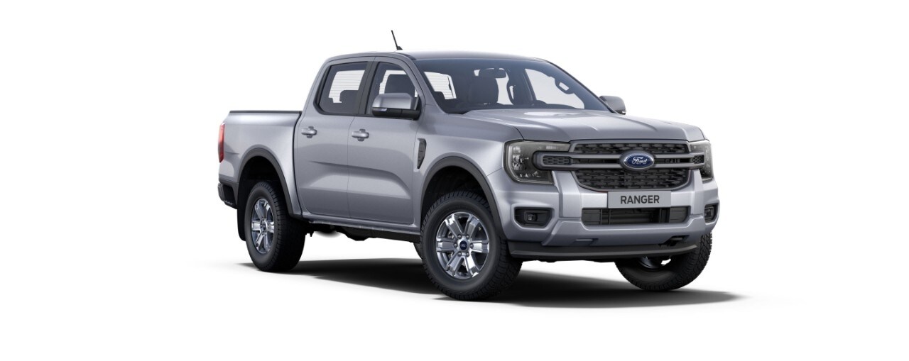 Nova Geração Ford Ranger Limited na cor Prata Geada