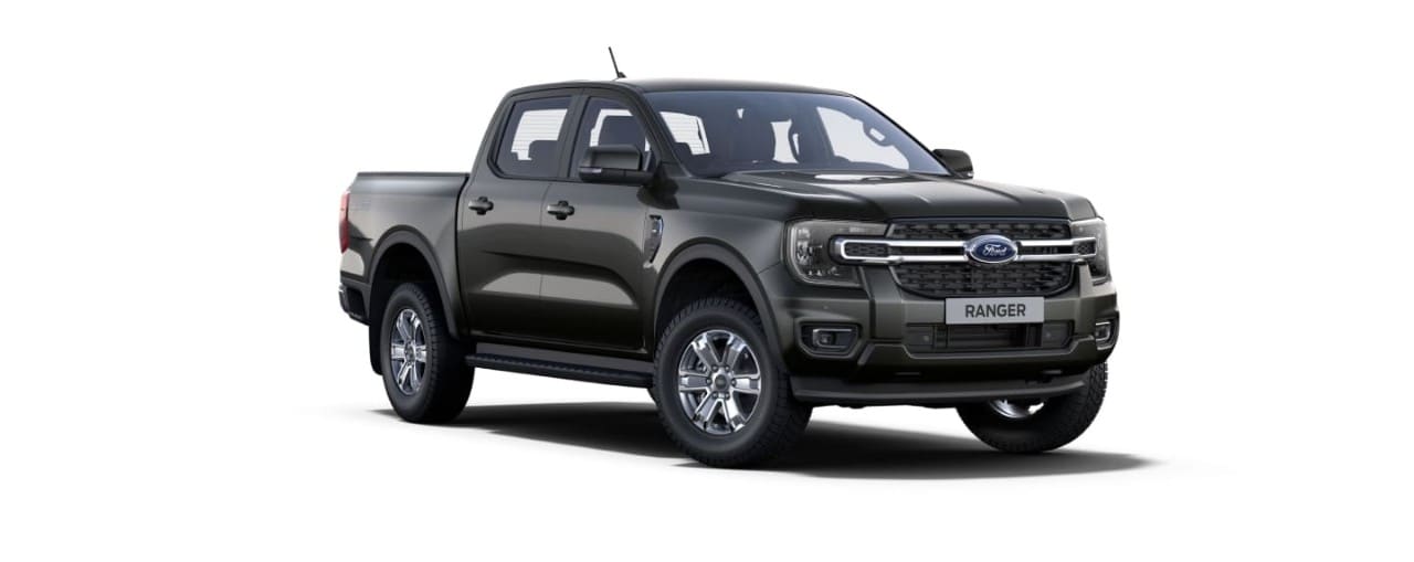 Nova Geração Ford Ranger XLT na cor Cinza Moscou