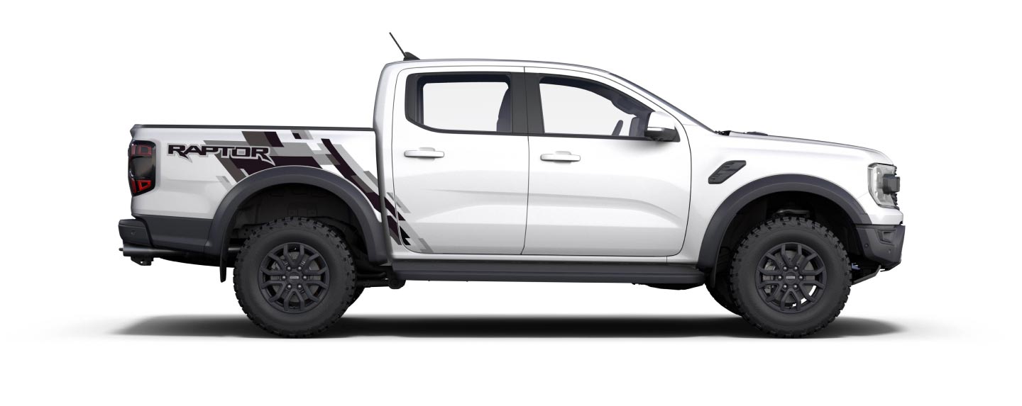 Ford Ranger Raptor na cor Branco Nevasca