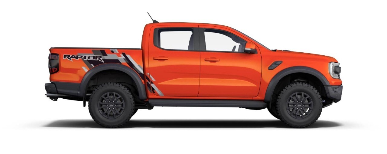 Ford Ranger Raptor na cor Laranja Saara