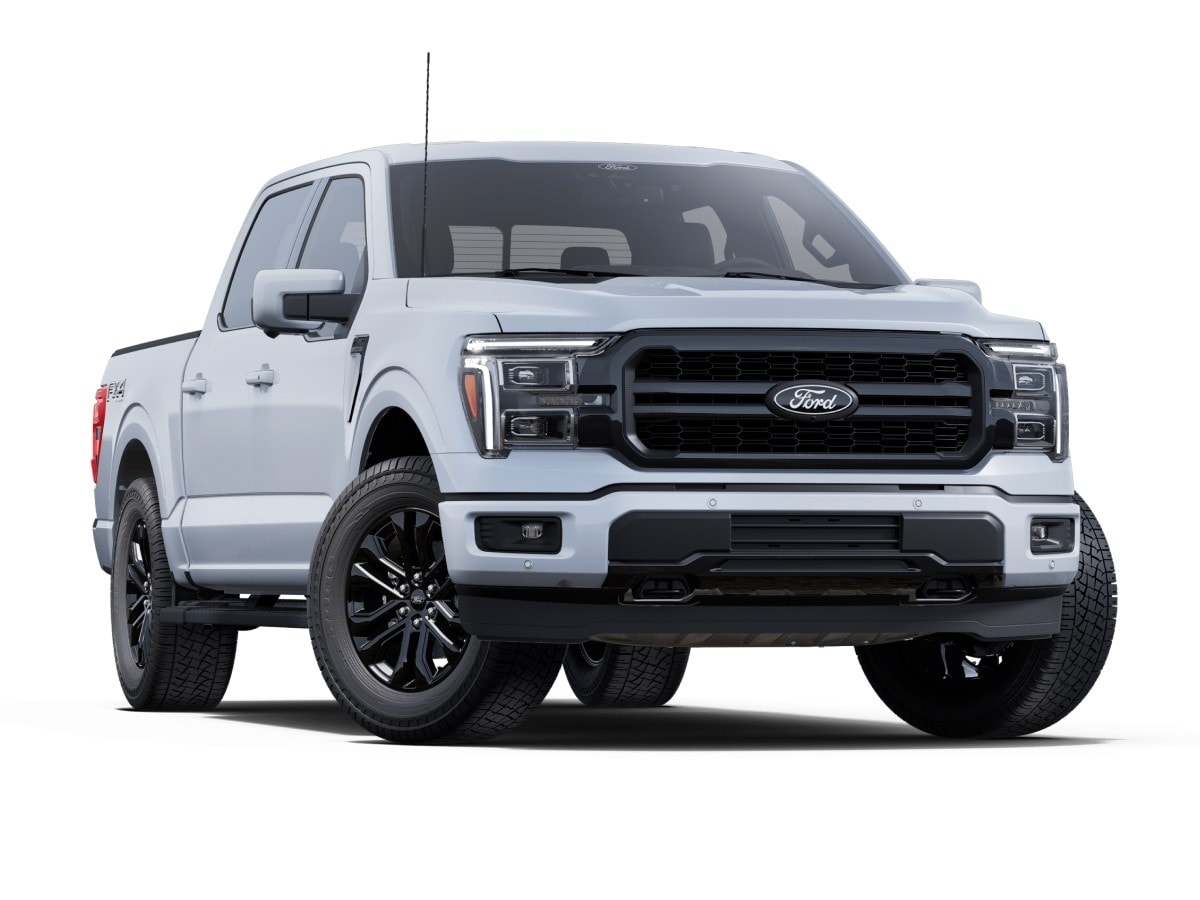 F-150 Lariat Black na cor Branco Espacial