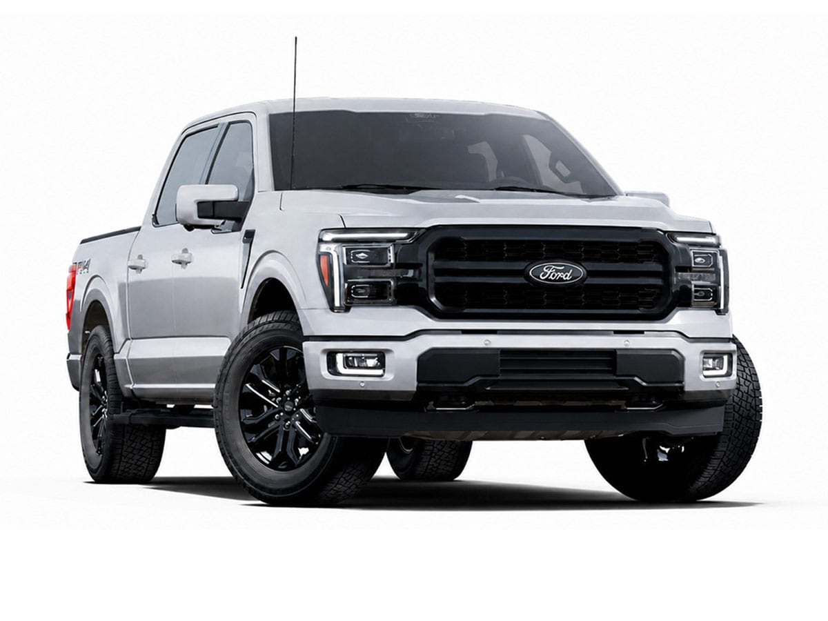 F-150 Lariat Black na cor Prata Orvalho