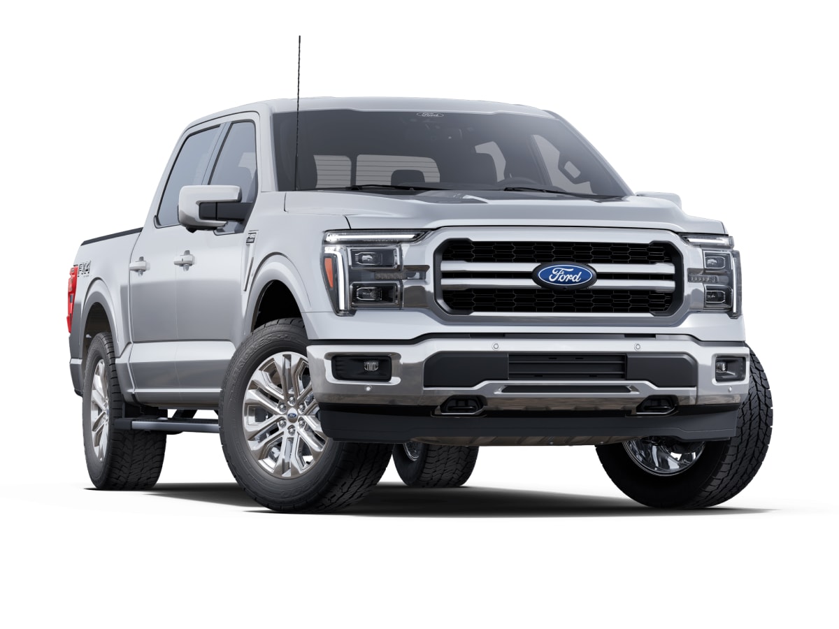 F-150 Lariat na cor Prata Orvalho
