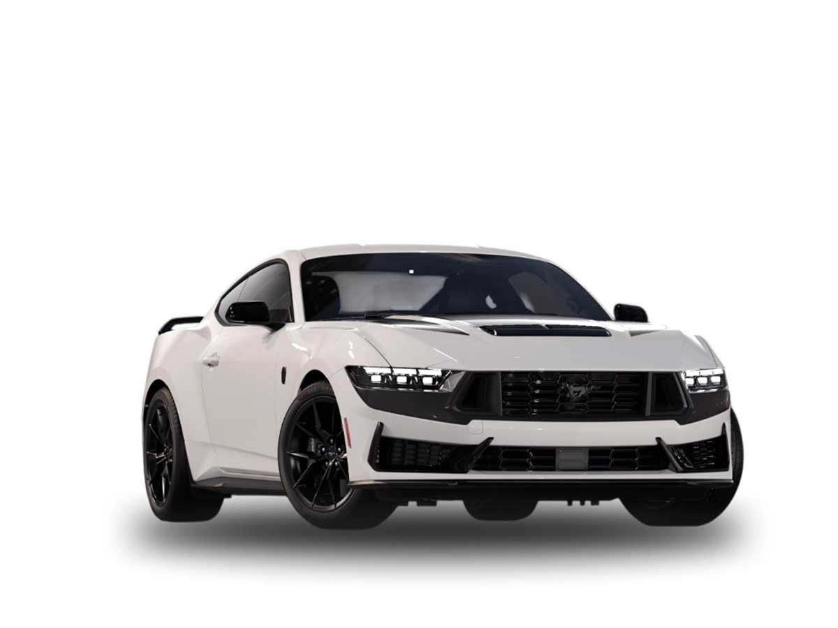 Branco Ártico Ford Mustang Dark Horse Branco Ártico