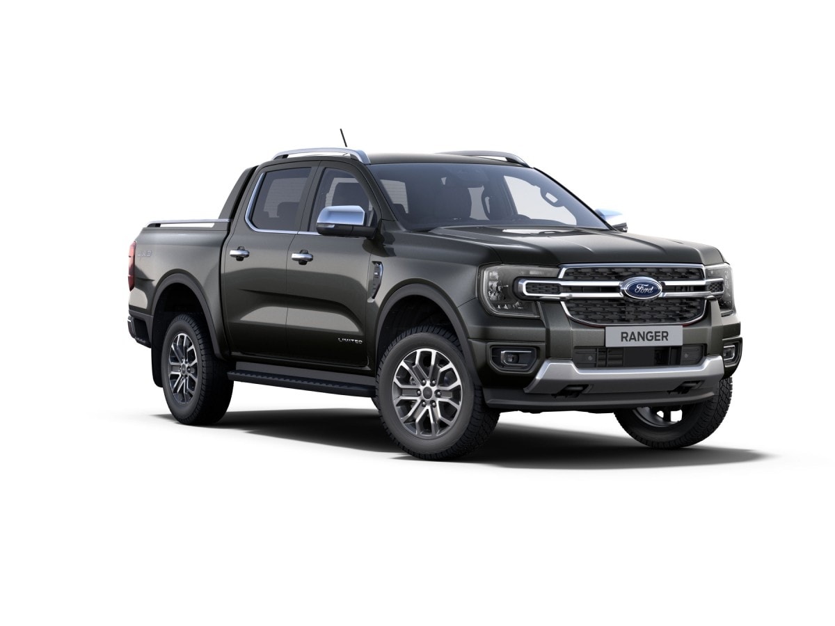 Nova Geração Ford Ranger Limited na cor Cinza Moscou