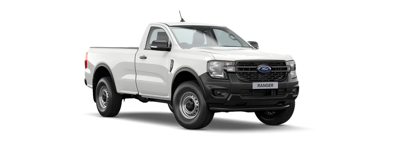 Nova Geração Ford Ranger XLT na cor Branco Artico