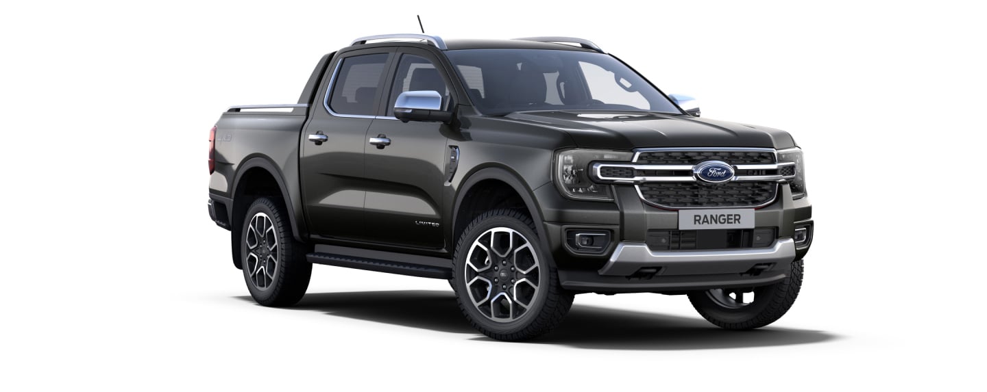 Nova Geração Ford Ranger Limited + Kit Opcional na cor Cinza Moscou