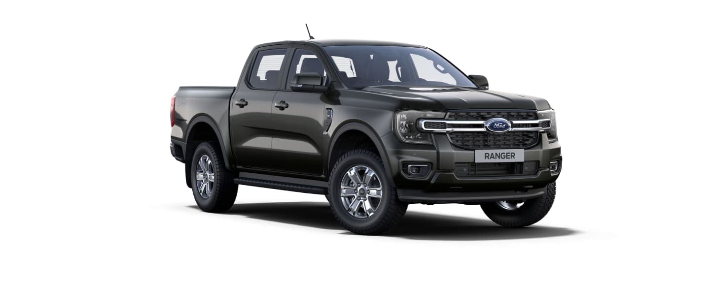 Nova Geração Ford Ranger XLT na cor Cinza Moscou