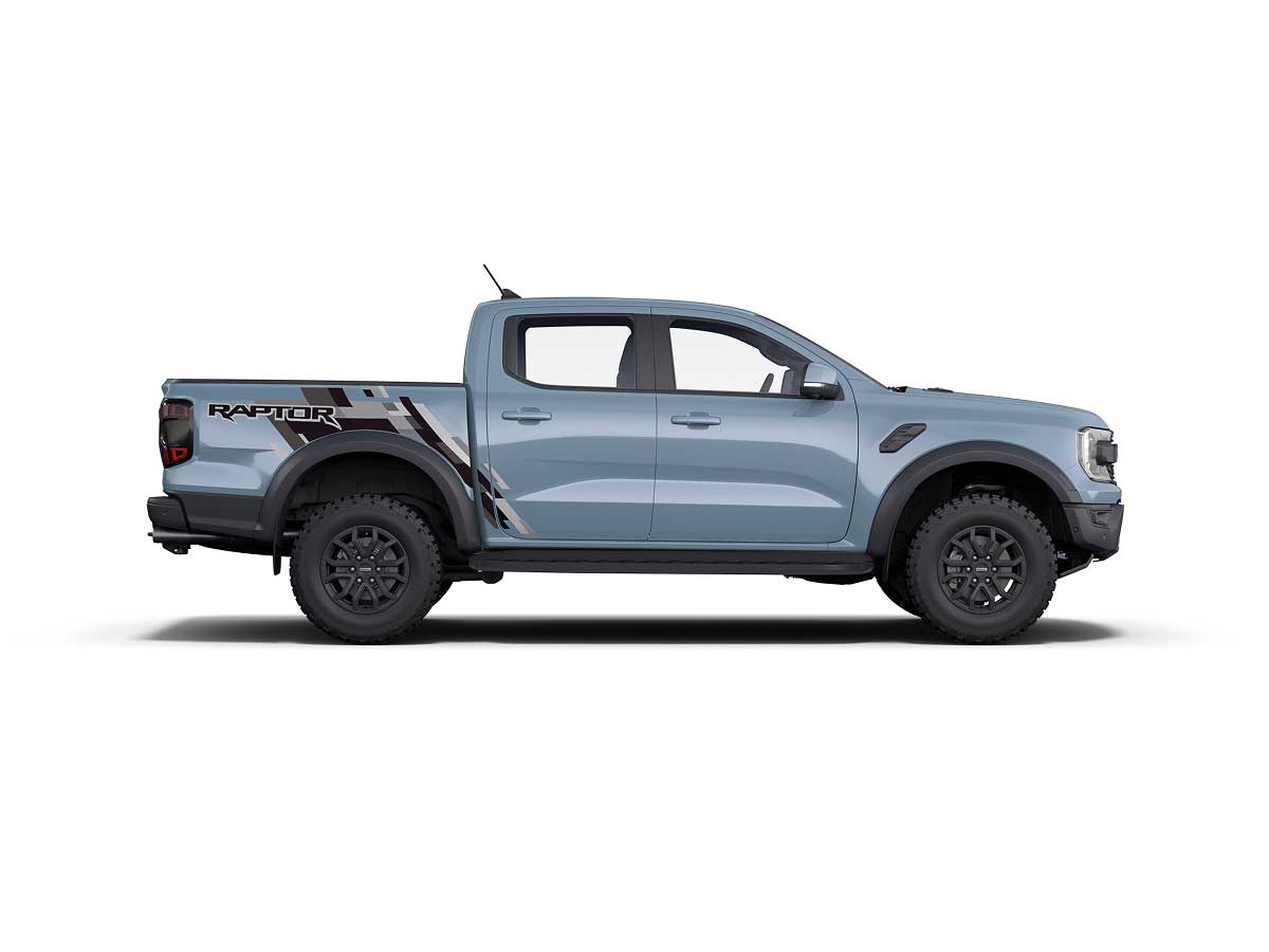 Ford Ranger Raptor na cor Cinza Interlagos