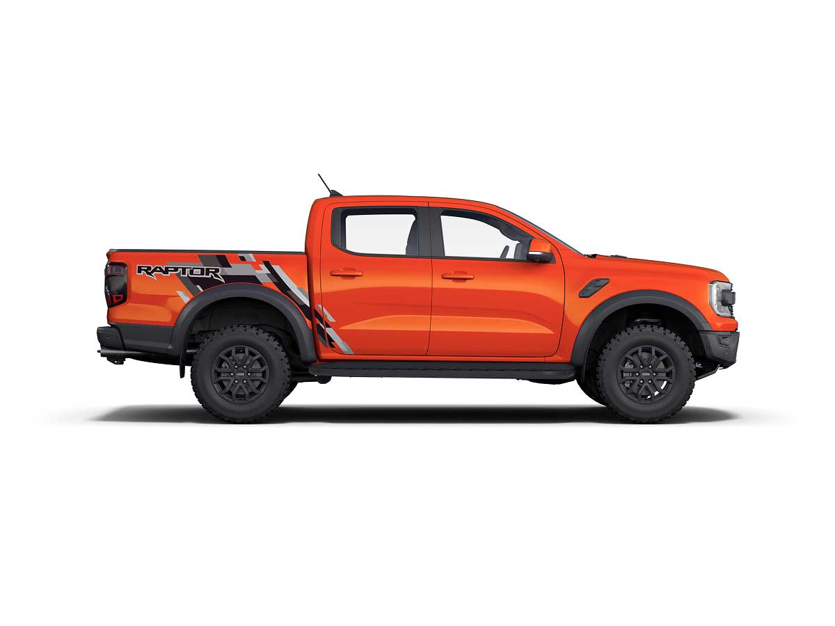 Ford Ranger Raptor na cor Laranja Saara