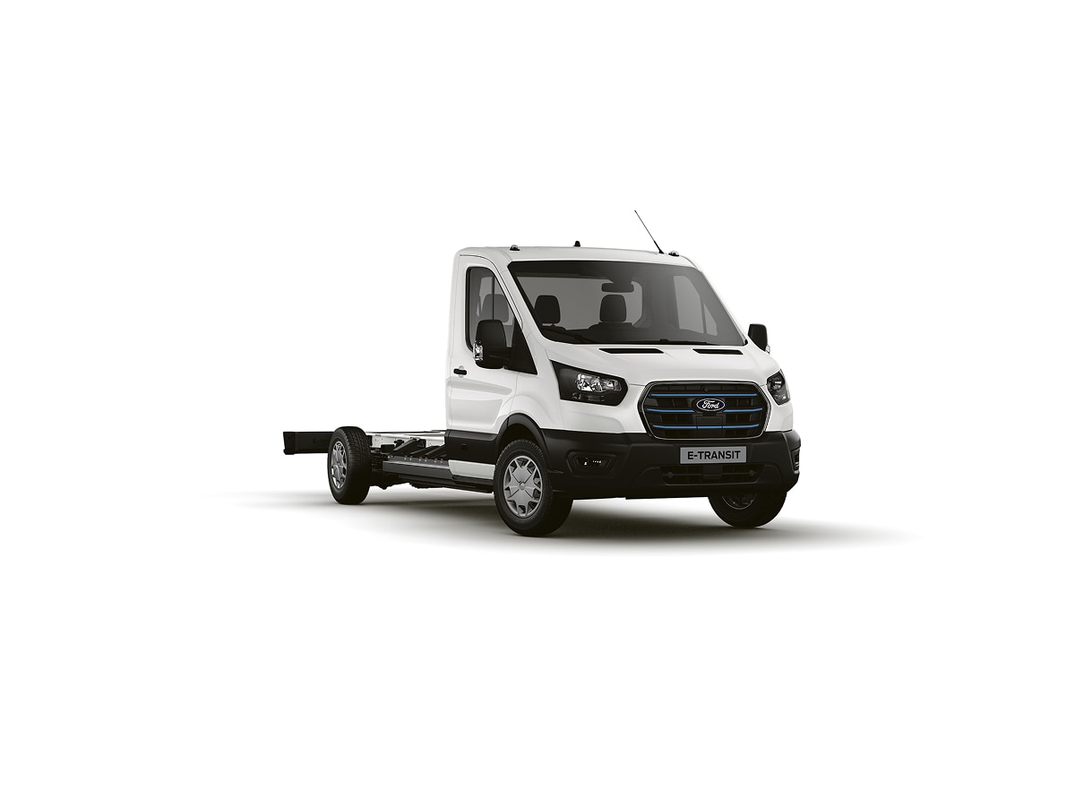 Ford E-Transit Chassi Branco Oxford