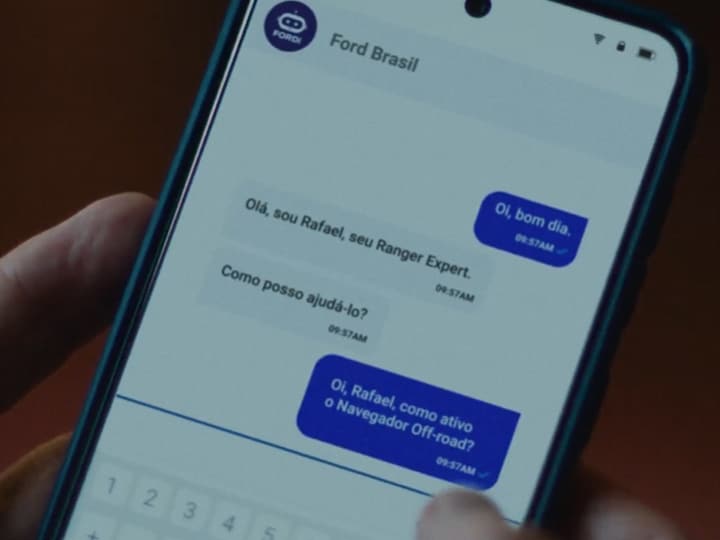 Ford experts no celular