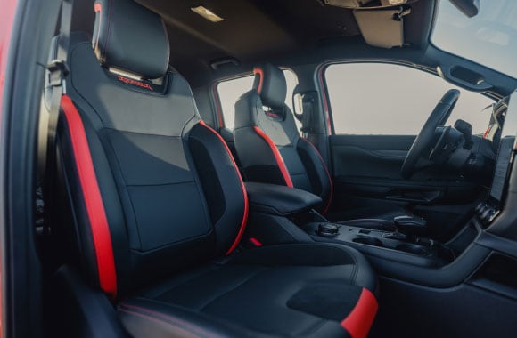 Bancos eletricos da Ford Ranger Raptor