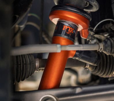 Amortecedores FOX 2.5" Racing da Ford Ranger Raptor