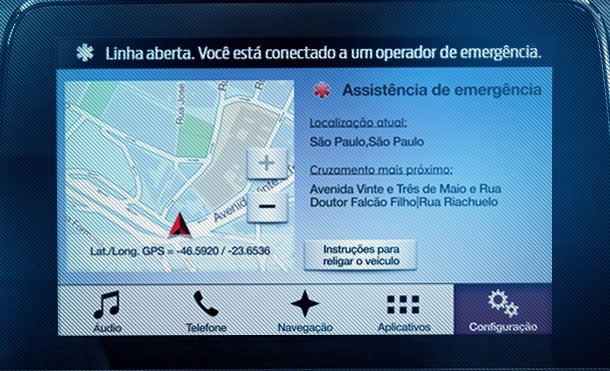 Ford - Navegador Assistência de Emergência