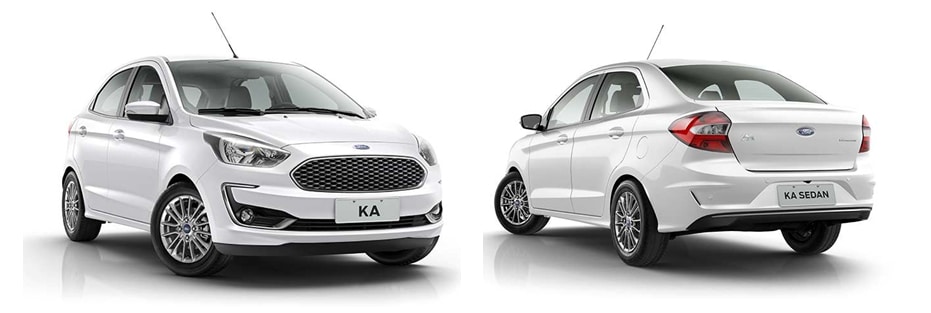 FORD KA, VERSÕES HATCH E SEDAN, MODELOS 2018 E 2019