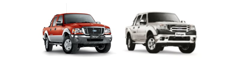 FORD RANGER MODELOS 2005 A 2012