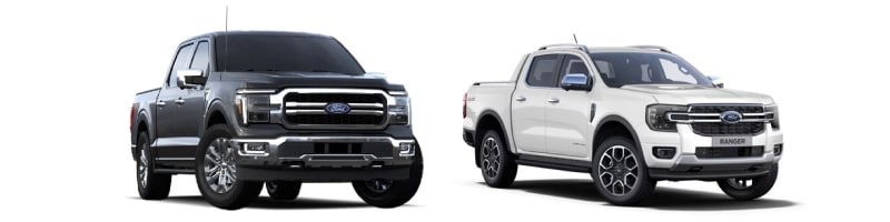 FORD F-150 MODELO 2025 E FORD RANGER MODELO 2026