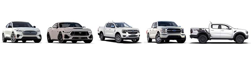 MACH E 2023 / F-150 2023 / RANGER RAPTOR 2024 / RANGER 2024-2025 / MUSTANG GT 2024