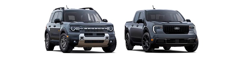 Ford Bronco e Maverick
