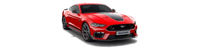 Ford Mustang rojo