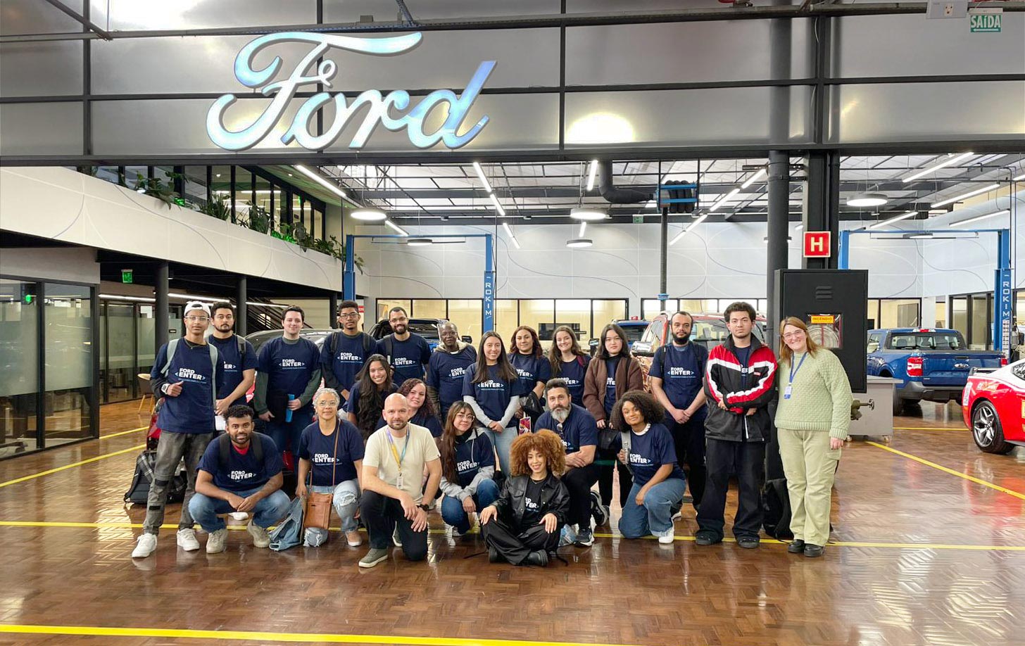 Terceira turma do ford < enter > conclui o programa de capacitação profissional em tecnologia