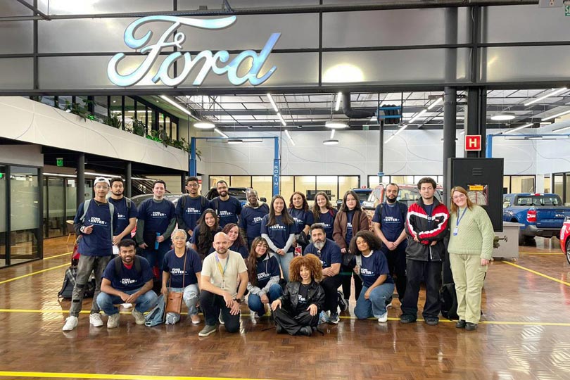 Ford inicia nova turma em São Paulo e anuncia vencedor de bolsa de estudos no exterior