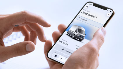 FordPass™ Connect para o Novo E-Transit