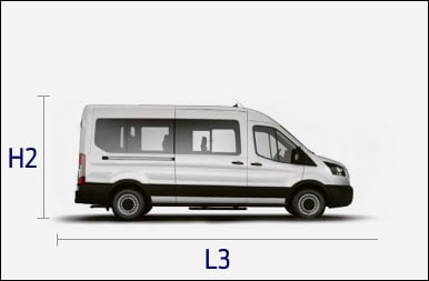 Transit minibus 14+1